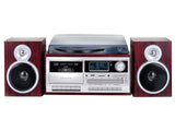 Trevi Tt 1072 Dab - Sistema De Tocadiscos Estéreo Bluetooth Con Receptor Digital Dab/Dab+  25w Rms