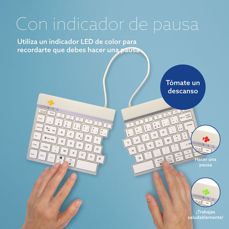 EAN 8719274491897 - R-Go Tools R-Go Split teclado Oficina Francés imagen 12