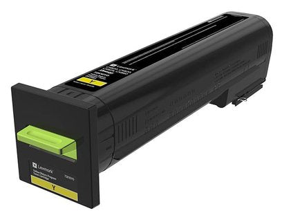 EAN 0734646586276 - Lexmark 72K20Y0 cartucho de tóner 1 pieza(s) Original Amarillo imagen 1