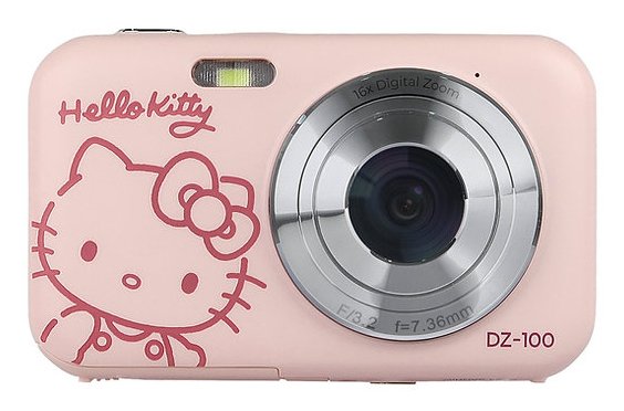 Yashica Dz-100 Hello Kitty Pink