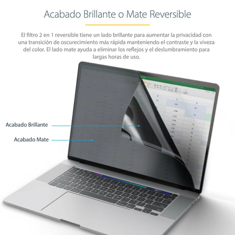 EAN 0065030900478 - StarTech.com 16M21-PRIVACY-SCREEN filtro para monitor 40,6 cm (16") Portátil Filtro de privacidad para pa imagen 10