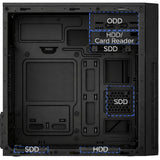 Coolbox Caja Matx M680 Usb-C 3.2 Gen1 Fte.Basic500 500w