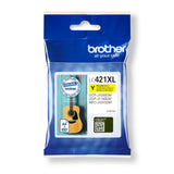 EAN 4977766810432 - Brother LC-421XLY cartucho de tinta 1 pieza(s) Original Alto rendimiento (XL) Amarillo imagen 1