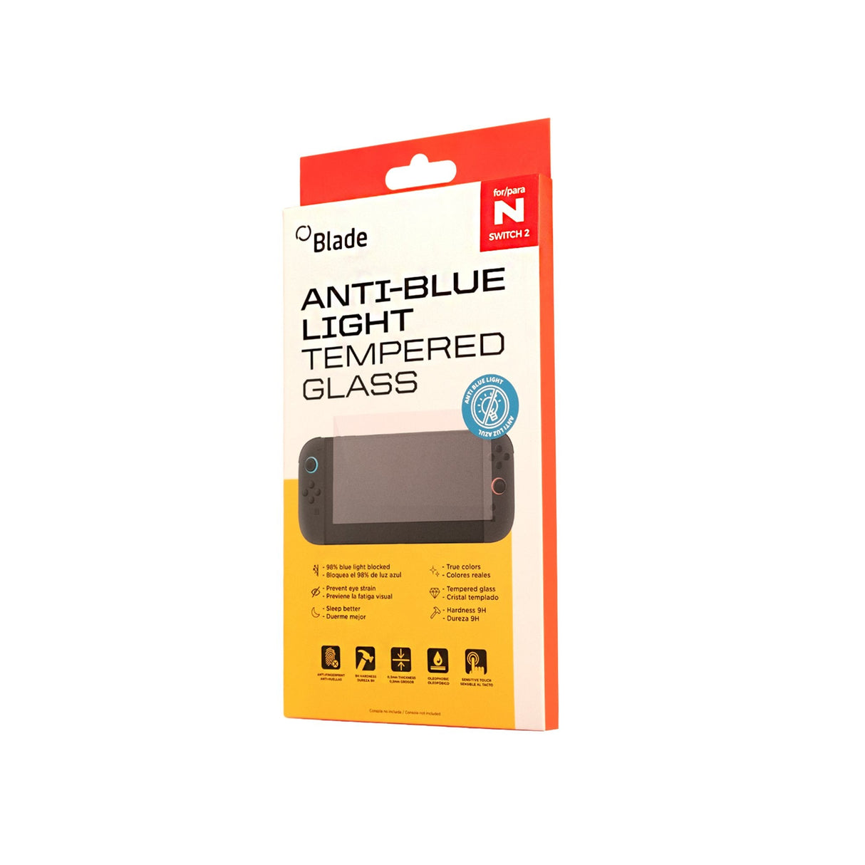 Cristal Templado Fr-Tec Switch 2 Anti Luz Azul