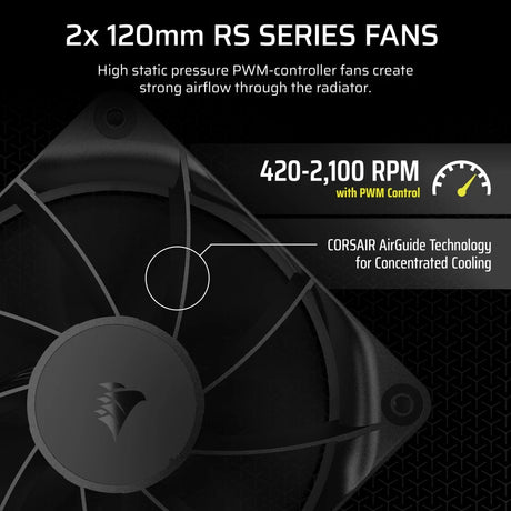 EAN 0840006687528 - Corsair Nautilus 240 RS Placa base Sistema de refrigeración líquida todo en uno Negro imagen 3