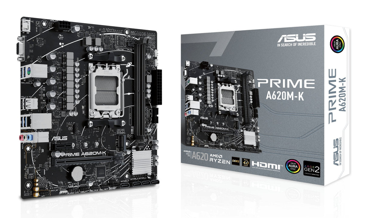 EAN 4711387242087 - ASUS PRIME A620M-K AMD A620 Zócalo AM5 micro ATX imagen 1