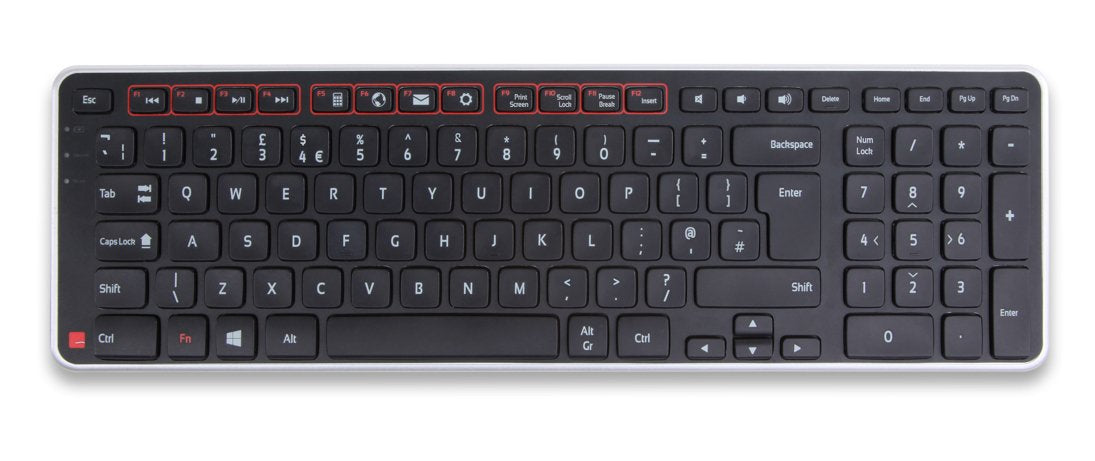 Contour Balance Tastatur  Us-Layout             Schwarz Retail