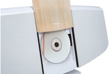 Thomson Micro Sound System Bt Cd/Mp3/Usb White Wood Finish Mic401bt