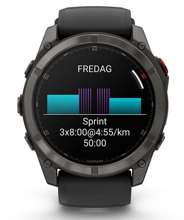 Garmin Fenix 8 Pro 3,56 Cm (1.4") Amoled 51 Mm Digital 454 X 454 Pixeles Pantalla Táctil Negro, Gris, Titanio Wifi Gps (Satélite)