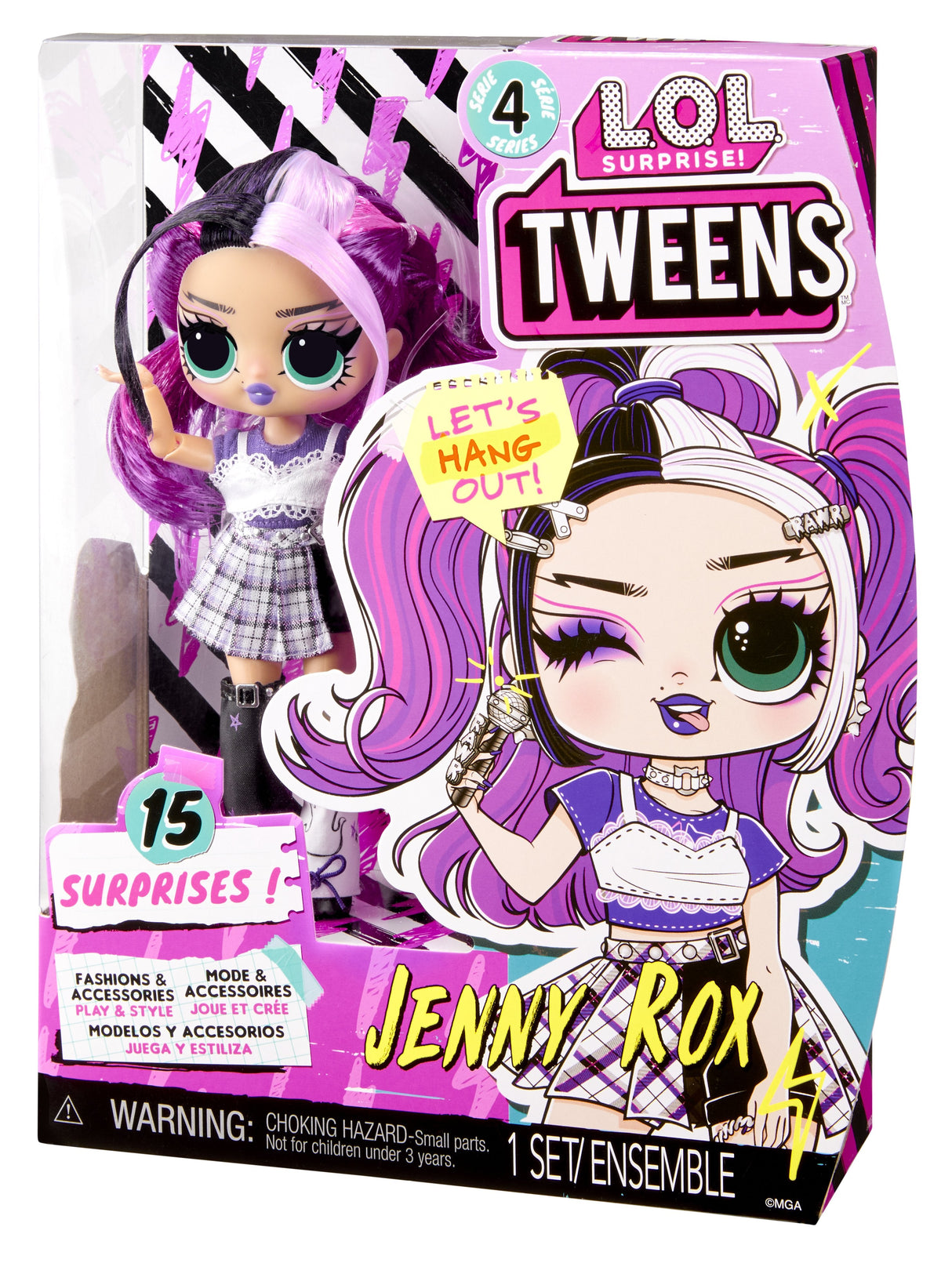 Muñeca Mga Entertainment L.O.L. Surprise Tweens Serie 4 - Jenny Rox, 588719euc