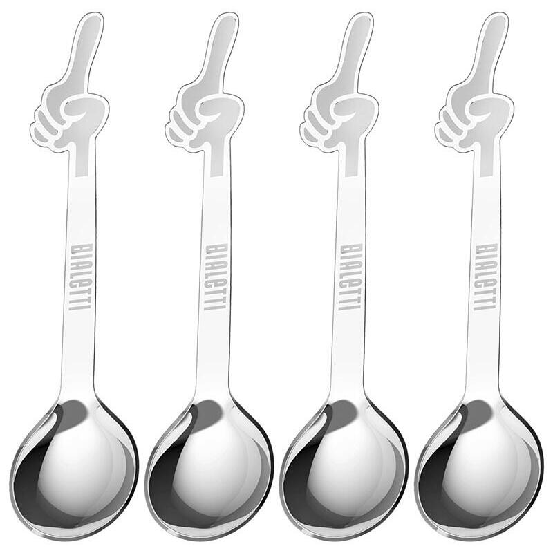 Bialetti Set 4 Cucchiaini Perfetto Moka
