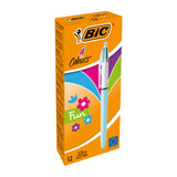 Bic  Boligrafo 4 Colores Fashion , Punta 1mm , 887777