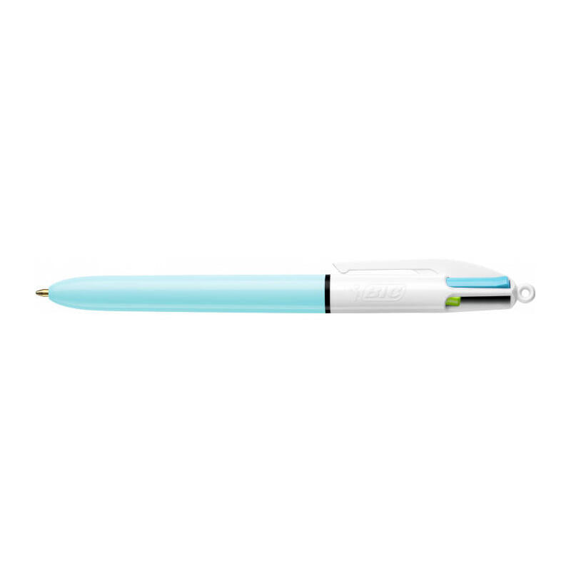 Bic  Boligrafo 4 Colores Fashion , Punta 1mm , 887777
