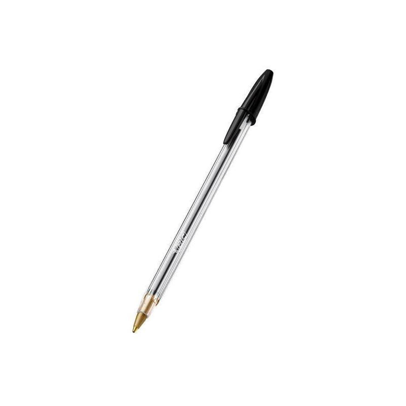 Bic Bolígrafo Cristal Large Negro Caja -50u-