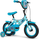 Bicicleta  Huffy Infantil Disney Stitch De 3 A 5 Años De Edad, Frenos Dobles De Pinza De Freno, Ruedas Estabilizadoras Extraíbles Azul 22385w