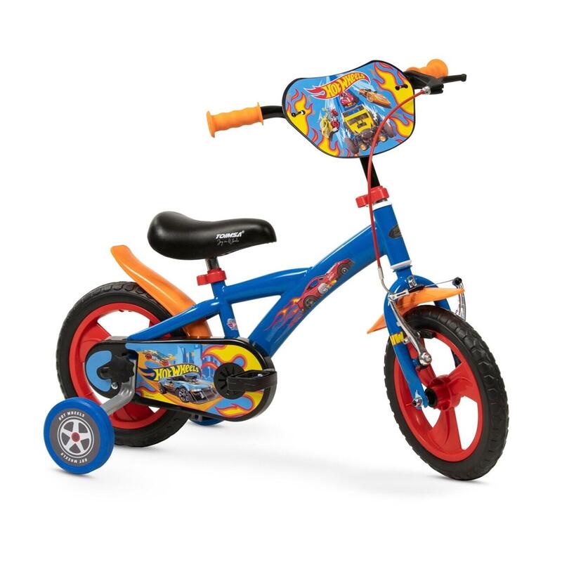 Bicicleta Infantil 12" En71 Hot Wheels 1168 Azul