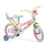 Bicicleta Infantil 14" Barbie Toimsa 1465 Rosa