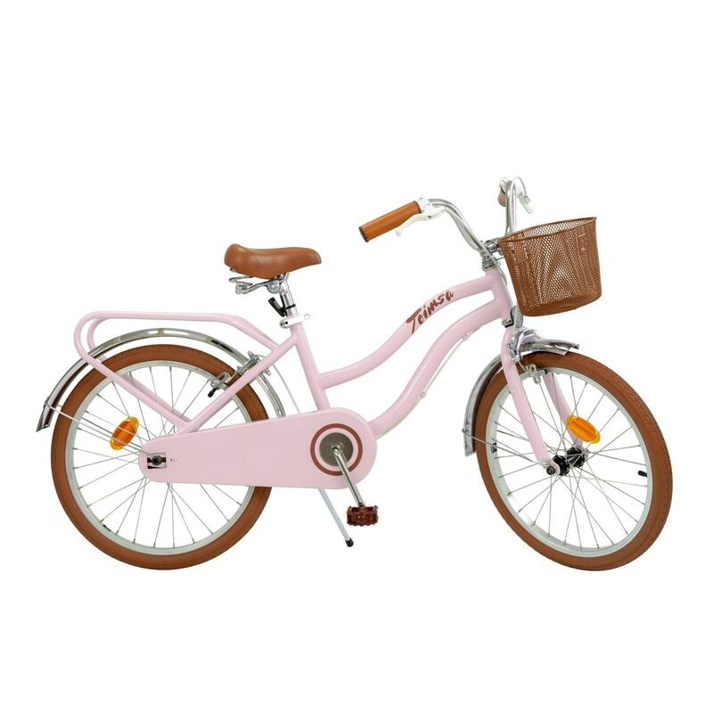 Bicicleta Infantil 20" Vintage Rosa Toimsa 20111