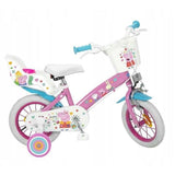 Bicicleta Infantil Toimsa 12" Swinka Peppa Rosa