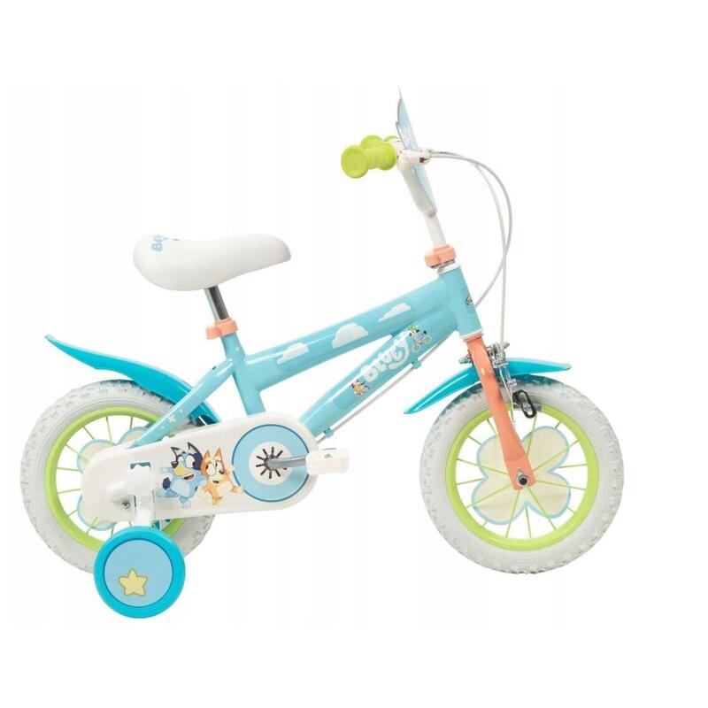 Bicicleta Infantil Toimsa Bluey 12" Azul-Lima