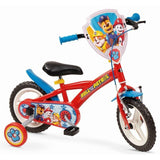 Bicicleta Niño 12" Paw Patrol Rojo 1178 Niño Nuevo Toimsa