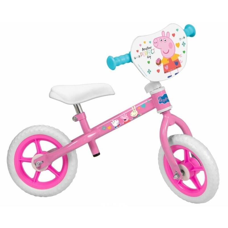 Bicicleta Running 10" Peppa Pig Rosa 195 Toimsa