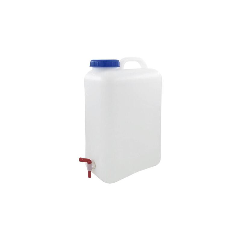 Bidón De Agua High Peak 19 L, Depósito De Agua Transparente/Azul 41464