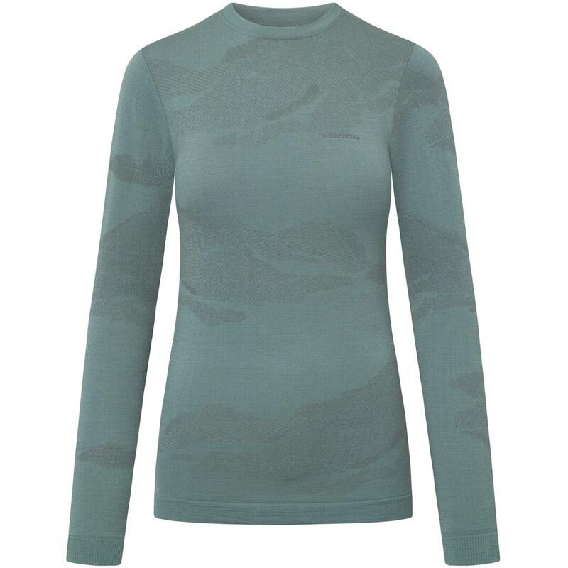 Bielizna Damska Viking Gasher Merino Lady Longsleeve Roz. M Zielona