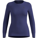 Bielizna Termoaktywna Z Dlugim Rekawem Odlo Bl Top Crew Neck S/S Active Warm Roz. L Niebieska