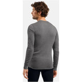 Bielizna Termoaktywna Z Dlugim Rekawem Odlo Bl Top Crew Neck S/S Active Warm Roz. M Ciemnoszary