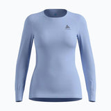 Bielizna Termoaktywna Z Dlugim Rekawem Odlo Bl Top Crew Neck S/S Active Warm Roz. S Niebieska