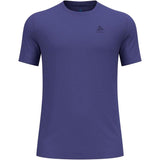 Bielizna Termoaktywna Z Krótkim Rekawem Odlo Bl Top Crew Neck L/S Merino 160 Roz. S Niebieska