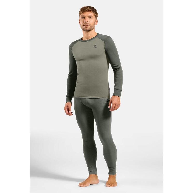Bielizna Termoaktywna - Zestaw Odlo Set Active Warm Special Set Roz. M Ciemnoszara