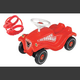 Big Bobby Car Classic Rojo Con Ruedas Silenciosas Y Protector De Zapatos