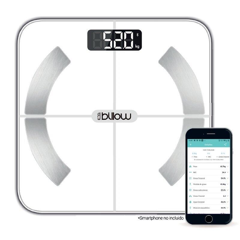 Billow Xfit Bascula Inteligente Bluetooth 4.0