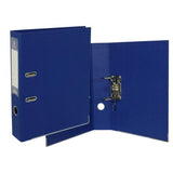 Bismark Archivador A-Z Pvc A4 Lomo 75 - Gran Resistencia - Tarjetero En El Lomo - Cartoneras Metalicas En El Borde