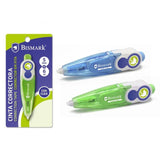 Bismark Cinta Correctora En Seco - Sistema Retro Que Oculta El Extremo - Precision En La Aplicacion - Perfecta