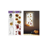 Bismark Pack Con Pegatinas De Halloween Para Ventanas - Pegatinas De Silicona - 2 Diseã±Os Aleatorios