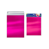 Bismark Pack De 4 Sobres Metalizados - Medidas 324x254mm - Cierre Autoadhesivo - Ideal Para Regalos - Rosa
