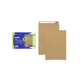 Bismark Pack De 5 Sobres De Papel Kraft 90gr - Medidas 229x324mm - Cierre Autoadhesivo - Marron