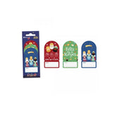 Bismark Pack De 6 Etiquetas Adhesivas Navideñas Para Regalos - 3 Diseños De Reyes Magos - Espacio Para Escribir