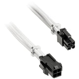 Bitfenix Alchemy 4-Pin-Atx12v-Verlängerungscable, 45 Cm, Sleeved -  Blanco