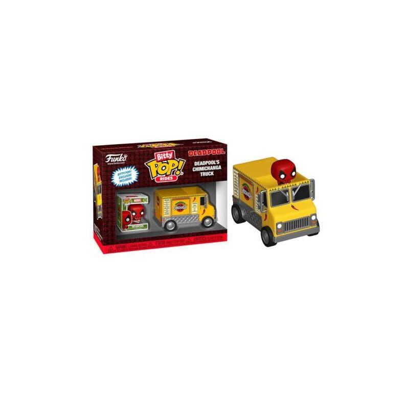 Bitty Pop Deadpool En Camion Chimichanga Marvel - 889698836258