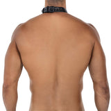 Bl4ck08 C-Ring Body Collar Blackleatherlike Talla Única