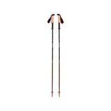 Black Diamond Bastones De Trekking Pursuit Flz M/L, Negro/Rojo, 1 Par, 125-140 Cm