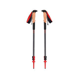 Black Diamond Bastones De Trekking Pursuit S/M, Equipamiento De Fitness Gris/Rojo, 1 Par, 100-125 Cm Bd1100669480s_m1