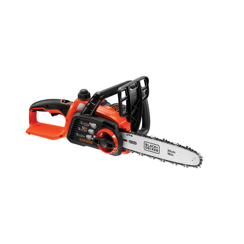 Black&Decker Motosierra A Bateria 18v, 2ah, Espada 25 Cm Gkc1825l20-Qw