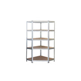 Blim Estanteria Galvanizada - 180x90x40x90cm - 5 Baldas Ajustables - Soporte 175kg Por Balda - Espesor Acero 0.62mm -