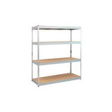 Blim Estanteria Galvanizada 4 Baldas Ajustables - Medidas 180x160x60cm - Peso Max. 600kg Por Balda