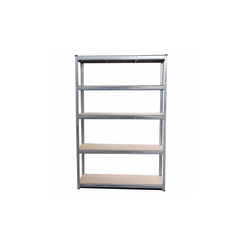 Blim Estanteria Galvanizada 5 Baldas Ajustables - Medidas 180x90x45cm - Peso Max. 265kg Por Balda